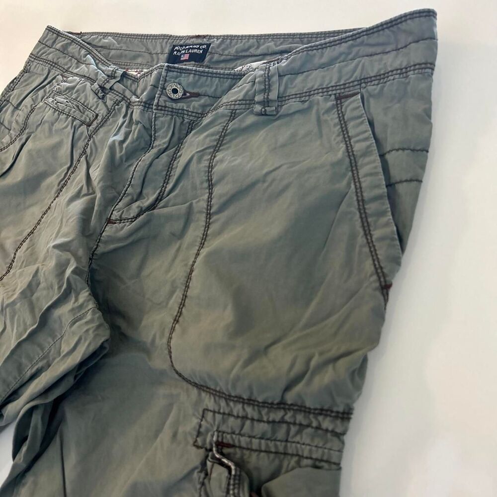 Polo-ralph-lauren Women's Green and Khaki Shorts - Picture 4 of 7